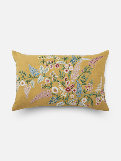 FIONA1 YELLOW LUMBAR 66 CM X 41 CM