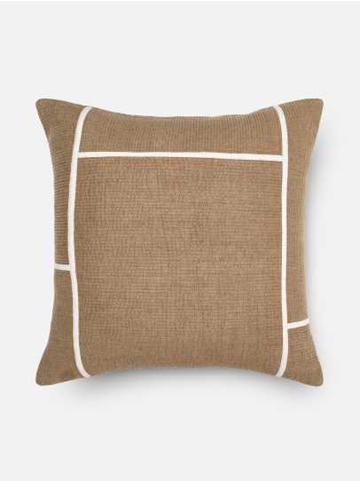 ELMORE 2 BEIGE EURO 66 X 66 CM