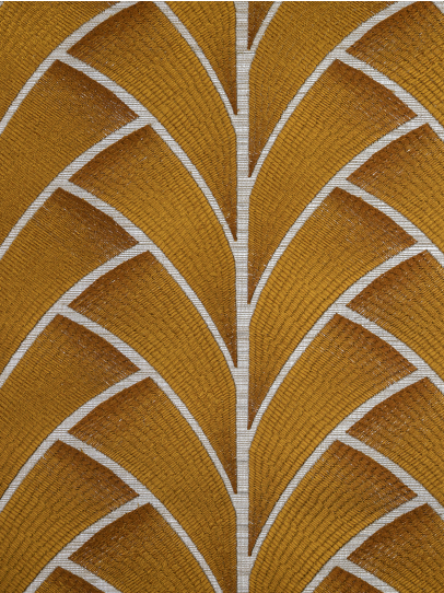 EMBROIDERED WALL COVERING AYDIN HONEY