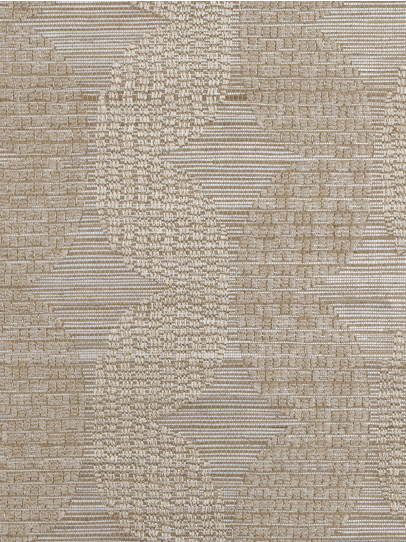 EMBROIDERED WALL COVERING ADROIT BEIGE