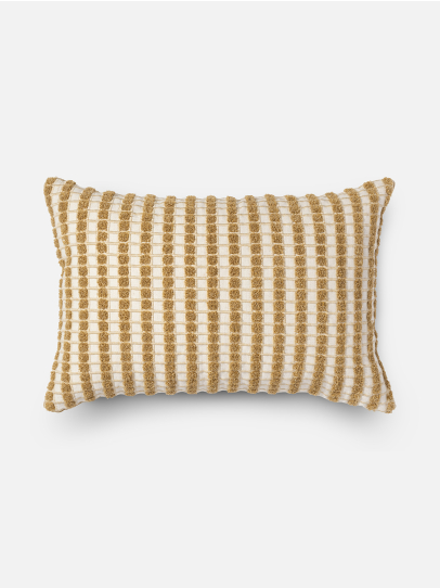 MOSAIC WEAVE 2 YELLOW LUMBAR 36X51 CM 