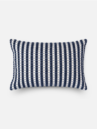 MOSAIC WEAVE 2 BLUE LUMBAR 36X51 CM 