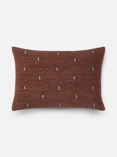 WOODLAND WEAVE 2 RUST LUMBAR 36X51 CM