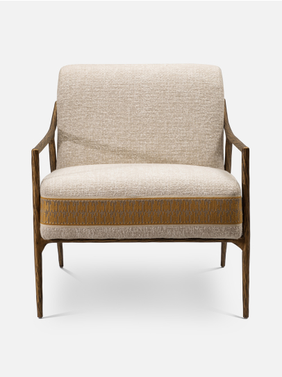 AURIC METAL ARM CHAIR