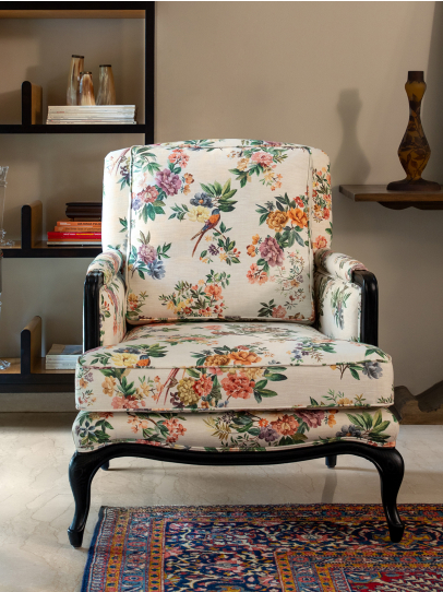 PRINTED FABRIC CRYSTAL MULTI