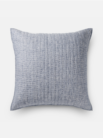 EURO SHEER LINEN 1 BLUE 66X66 CM