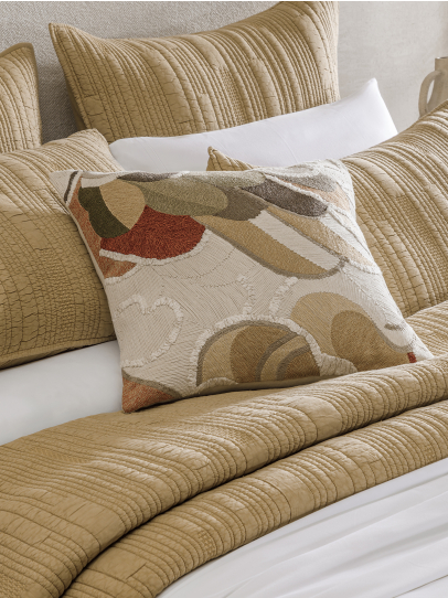 CUSHIONS FLOATING FEATHER MULTI 51X51 CM MULTI