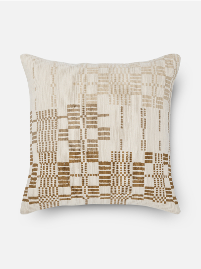 CUSHIONS GEO RHYTHM OCHRE 51X51 CM OCHRE