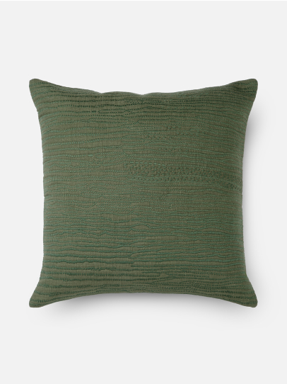 CUSHIONS REVIVE GREEN 51X51 CM