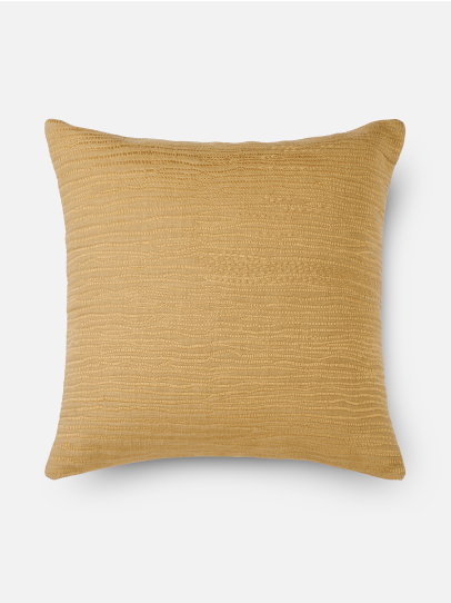 CUSHIONS REVIVE OCHRE 51X51 CM