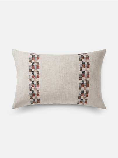 CUSHIONS BRICK CANE MULTI 41X66 CM