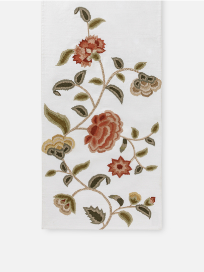 RUNNER BLOOM HARMONY IVORY 279X41 CM