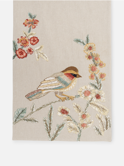 RUNNER ROBIN NEST IVORY 279X41 CM
