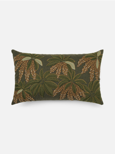 LUMBAR FOREST BLOOM GREEN 41X66 CM