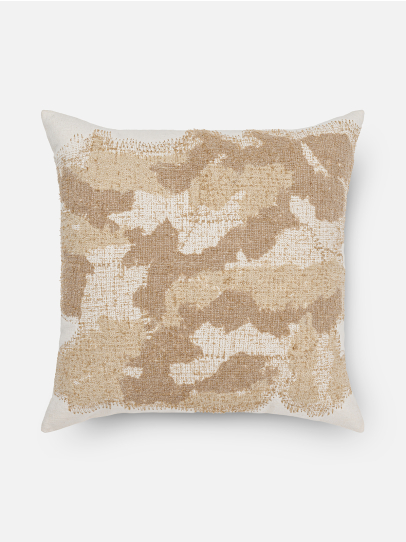 CUSHIONS VINTAGE TORN IVORY 51X51 CM