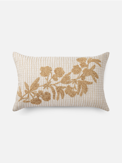 LUMBAR ORGANIC BLOOM NATURAL 41X66 CM