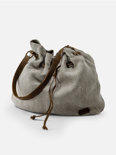 BAG CHARLOTTE SLING GREY 50X41 CM