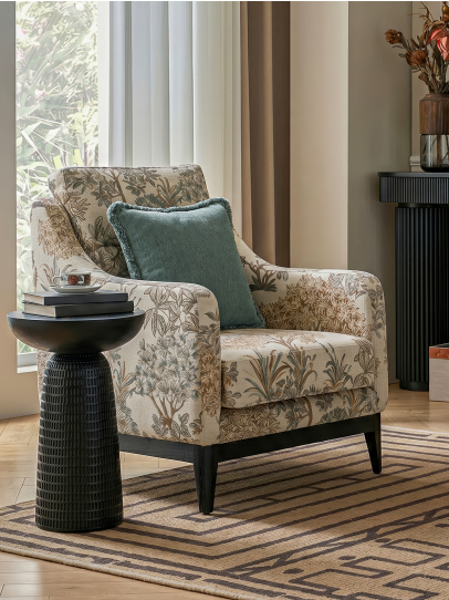 PRINTED FABRIC WOODLAND MULTI