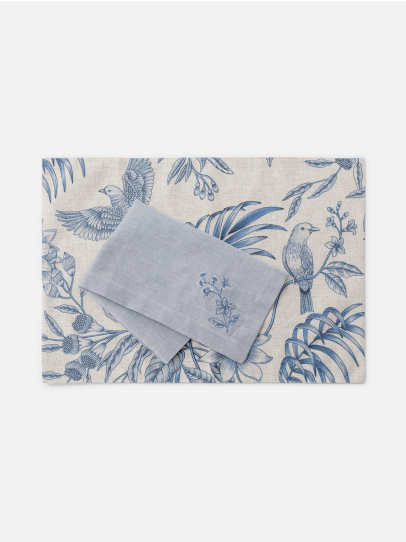 GIFT BOX PLACEMAT MALIBU MULTI 33X48 CM SET OF 16