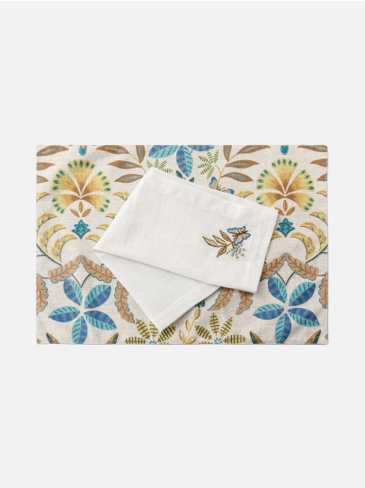 GIFT BOX PLACEMAT FRISCO MULTI 33X48 CM SET OF 16