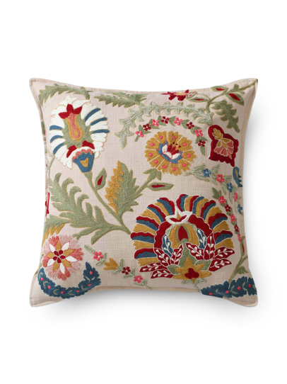 CUSHION TASHKENT NATURAL 46X46 CM