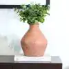 Found Ceramic Rust Vase