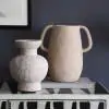 Mollocus Ceramic Barley White Vase