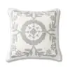 Melco Melange Ivory Grey Cushion Cover