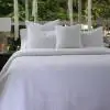 Boutis Cotton White Quilted Bedspread 
