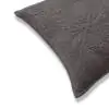 Fluer Truponto Cotton Charcaol Milange Cushion Cover