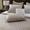 Isos Cotton Argeos Grey Quilted Bedspread