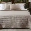 Osiery Cotton Kola Khakhi Quilted Bedspread