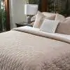 Isos Cotton Kola Khakhi Quilted Bedspread