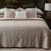 Isos Cotton Kola Khakhi Quilted Bedspread