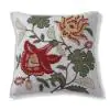 French Flora Cotton Rust Multi Cushion Cover