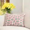 Abstract Tiles Cotton Ivory Multi Cushion Cover