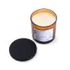 Filled Scented Candle Uzi Amber With Black Lid Coconut & Drift Wood