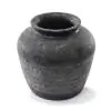 Volterra Ceramic Phantom Black Vase Large