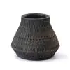 Lievin Terracotta Charcoal Vase