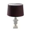 Martin Brown and White Marble Table Lamp