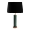 Negril Black and Green Table Lamp