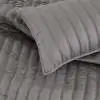 Lineara Cotton Grey Quilt