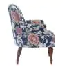 Isla Blue Multi Printed Upholstered Armchair
