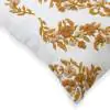 Meadow Blooms Cotton Mustard Cushion Cover