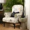 Jona Ivory Multi Upholstered Armchair