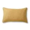 Solid Jute Cotton Mustard Cushion cover
