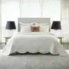 Florina Ivory Cotton Bedspread