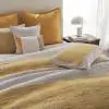 Morocco Grey Amber Cotton Bedspread