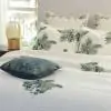 Fern Multicolour Cotton Bedspread
