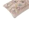 Floral Wine Pink Cotton Cushion Cover